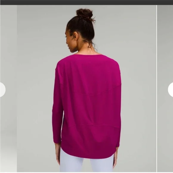 Lululemon back in action (Nulu) Long Sleeve shirty - Picture 2 of 3